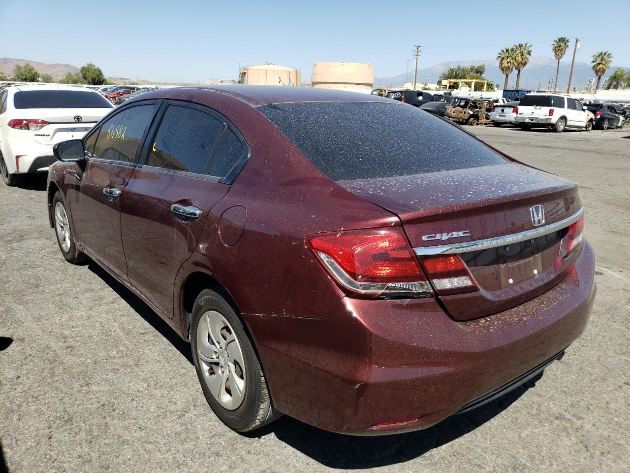 Photo 3 from auction – 2015 HONDA CIVIC LX with VIN 2HGFB2F50FH539369