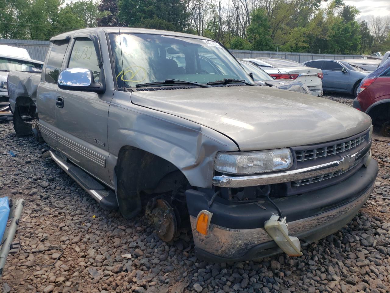 CHEVROLET SILVERADO 2002 with VIN 1GCEK19T02E251092 - Photo from auction
