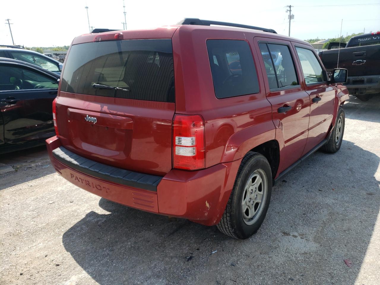 Photo 4 from auction – 2008 JEEP PATRIOT SP with VIN 1J8FF28W08D528812