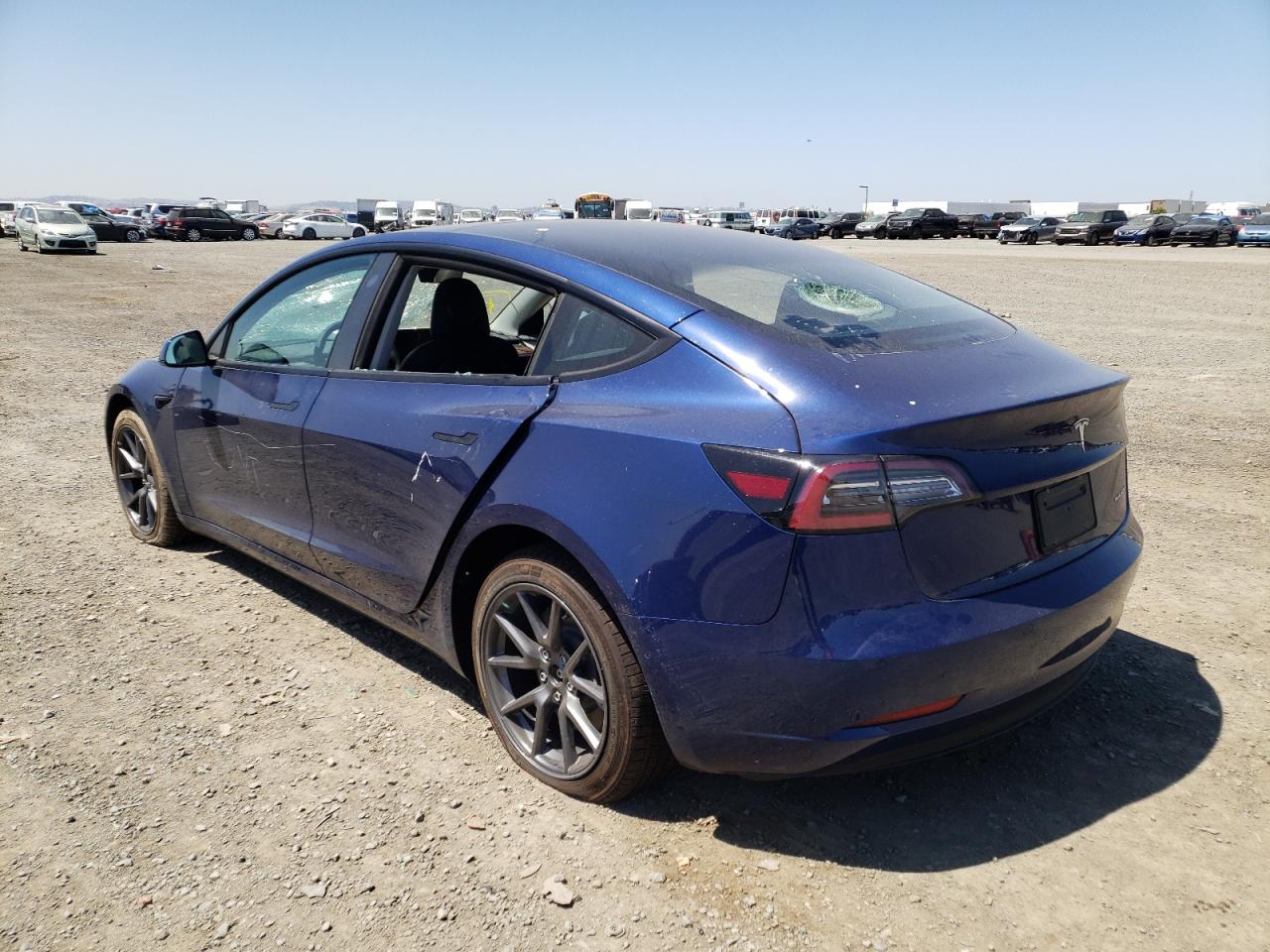Photo 3 from auction – 2022 TESLA MODEL 3 with VIN 5YJ3E1EB6NF187851