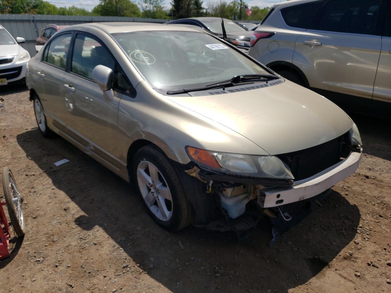 HONDA CIVIC EX 2007 with VIN 1HGFA16867L011623 - Photo from auction