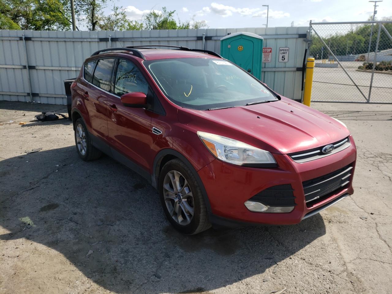Photo 1 from auction – 2014 FORD ESCAPE SE with VIN 1FMCU9GX3EUA91219