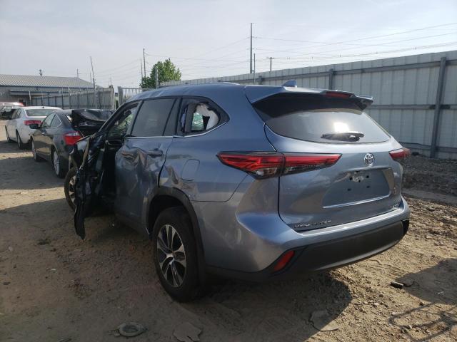 Photo 3 from auction – 2022 TOYOTA HIGHLANDER with VIN 5TDHZRBHXNS202204