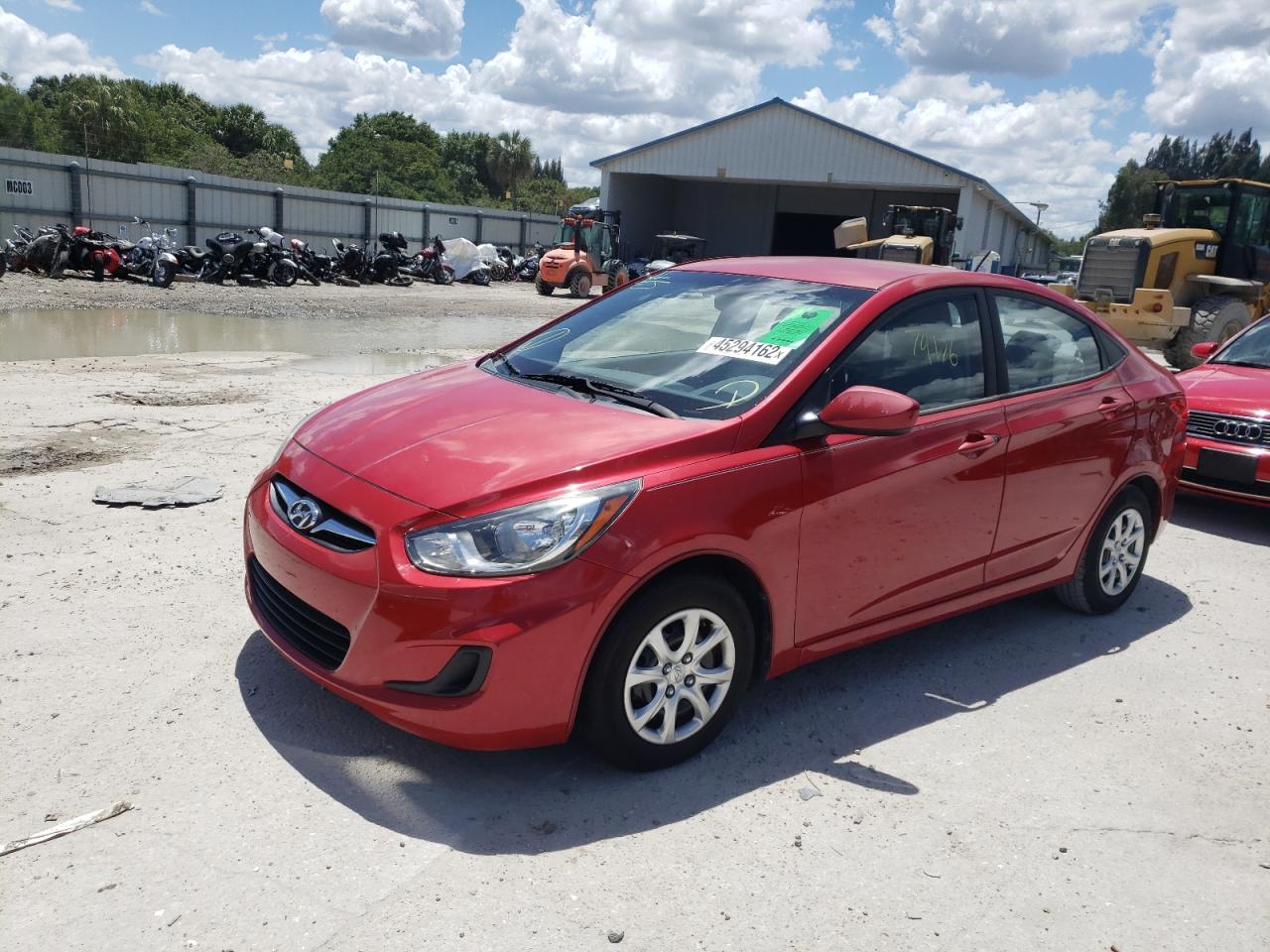 Photo 2 from auction – 2013 HYUNDAI ACCENT GLS with VIN KMHCT4AE0DU314814