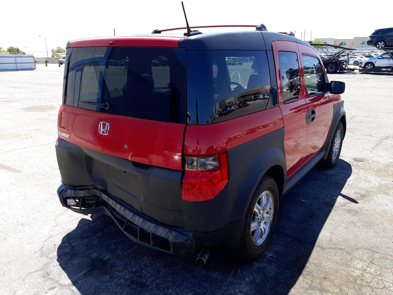 Photo 4 from auction – 2006 HONDA ELEMENT EX with VIN 5J6YH28676L007822