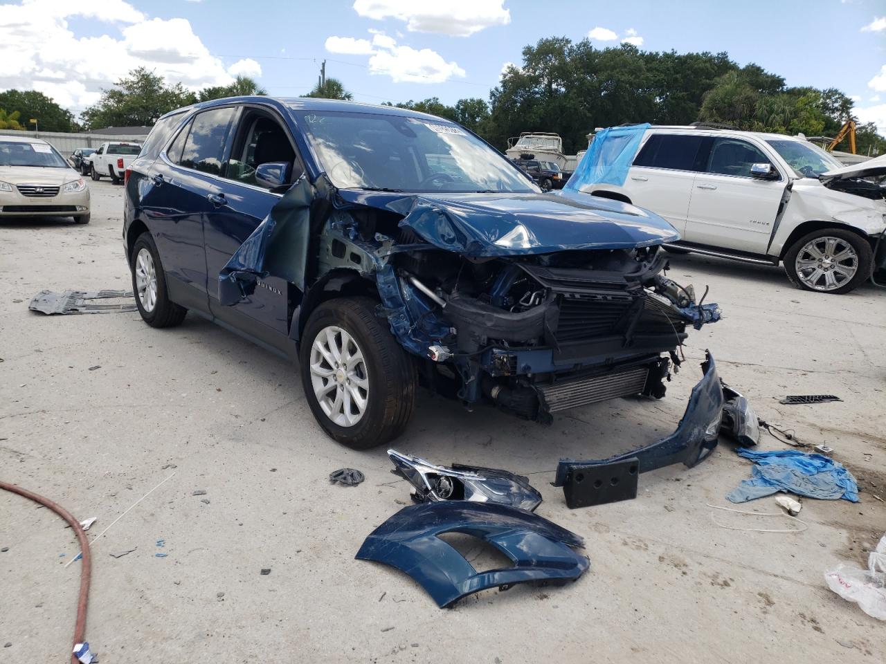 Photo 1 from auction – 2019 CHEVROLET EQUINOX LT with VIN 2GNAXTEV7K6239620