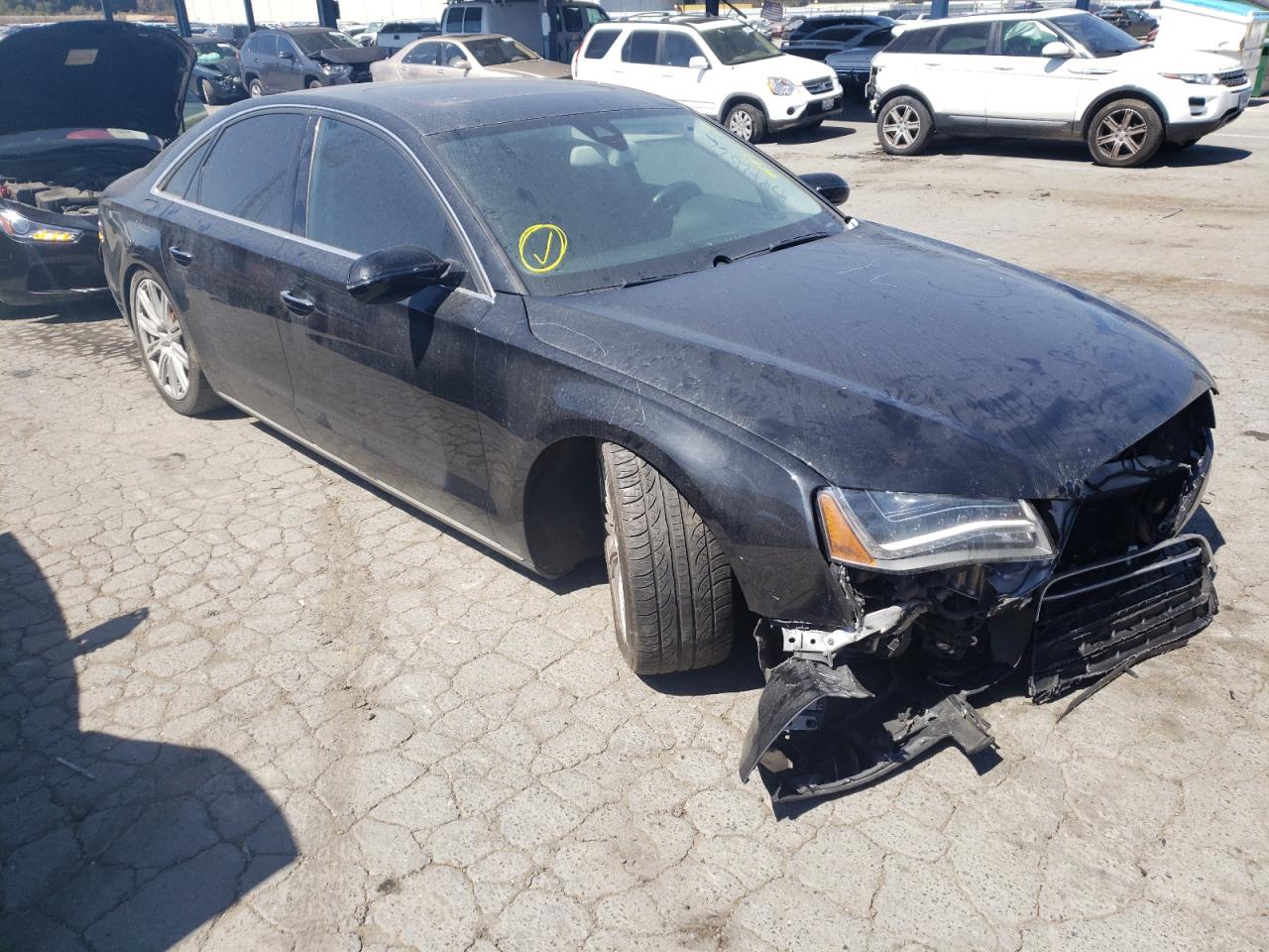 AUDI A8 QUATTRO 2011 with VIN WAUAVAFD8BN000868 - Photo from auction