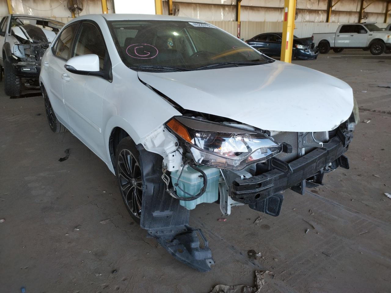 Photo 1 from auction – 2015 TOYOTA COROLLA L with VIN 5YFBURHE9FP236100