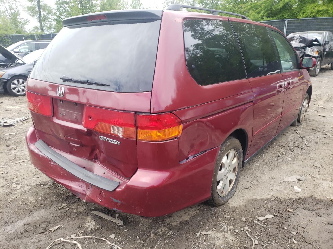 Photo 4 from auction – 2003 HONDA ODYSSEY EX with VIN 5FNRL18683B048946
