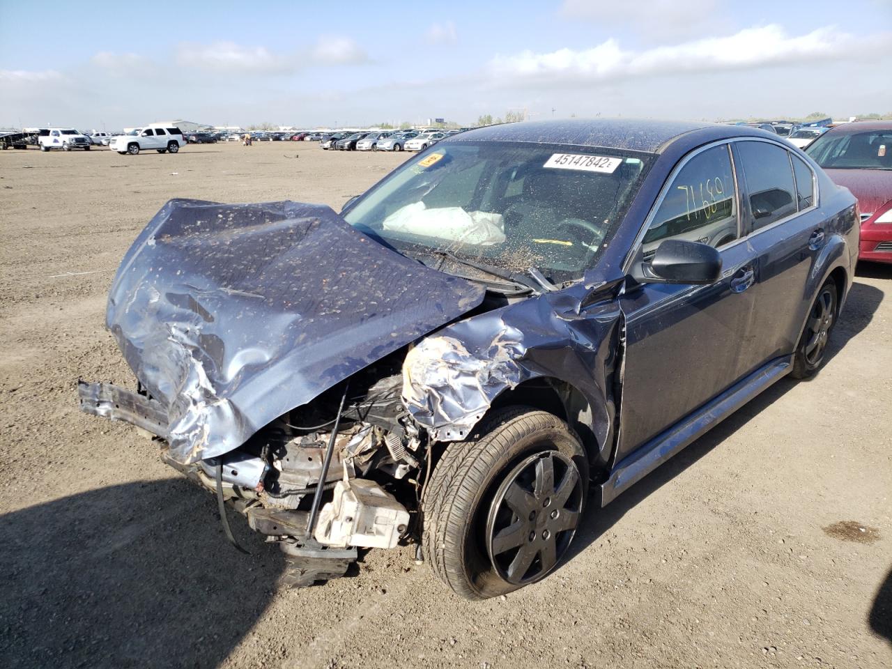 Photo 9 from auction – 2014 SUBARU LEGACY 2.5 with VIN 4S3BMCA67E3017305