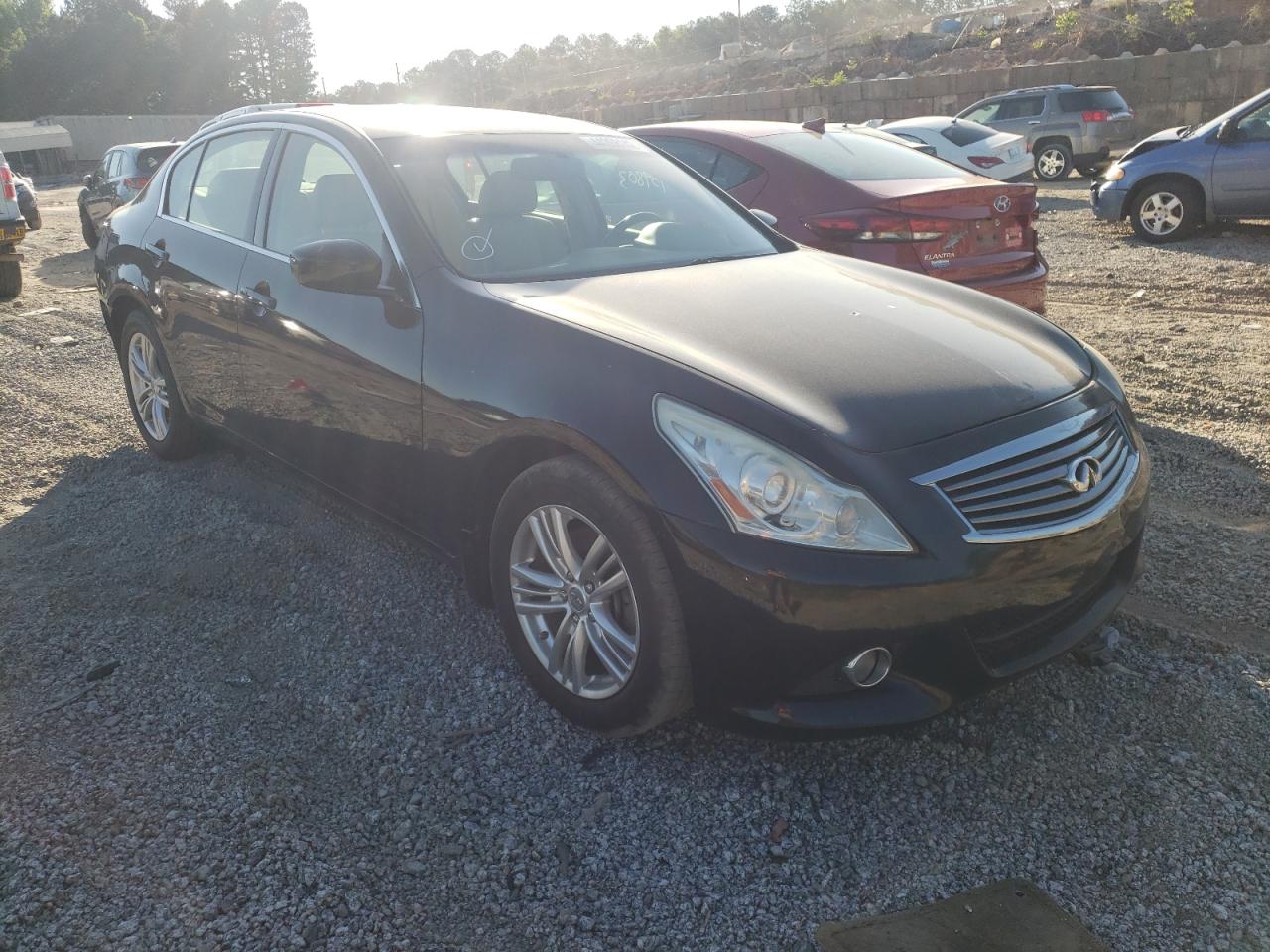 INFINITI G37 2011 with VIN JN1CV6AR1BM407449 - Photo from auction