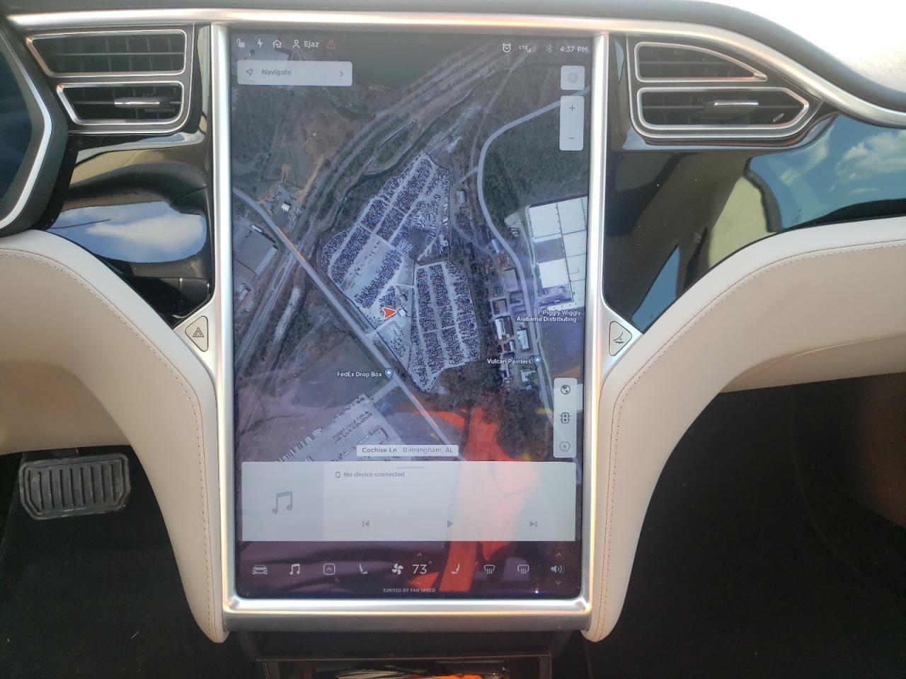 Photo 9 from auction – 2016 TESLA MODEL S with VIN 5YJSA1E12GF131245