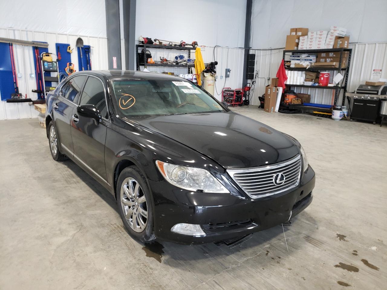 LEXUS LS 460 2007 with VIN JTHBL46F575012093 - Photo from auction