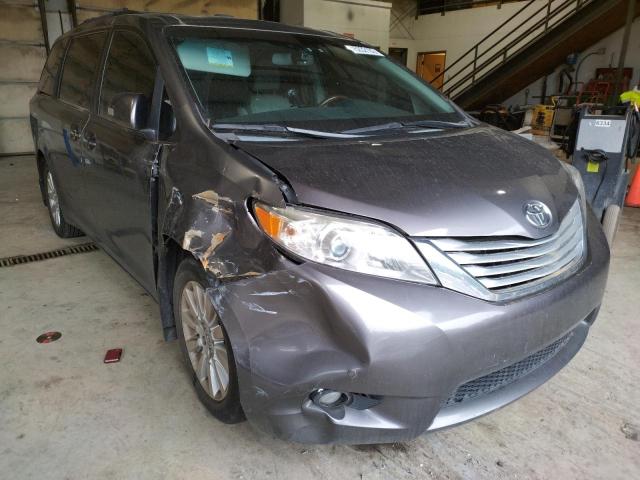TOYOTA SIENNA XLE 2013 with VIN 5TDDK3DC6DS064368 - Photo from auction