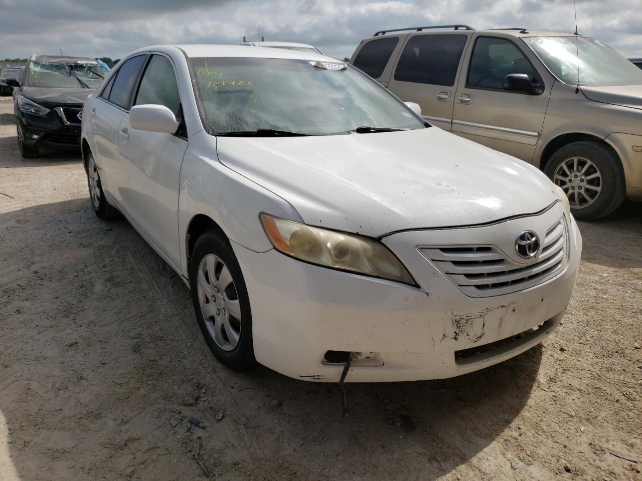 TOYOTA CAMRY CE 2007 with VIN 4T1BE46KX7U727722 - Photo from auction