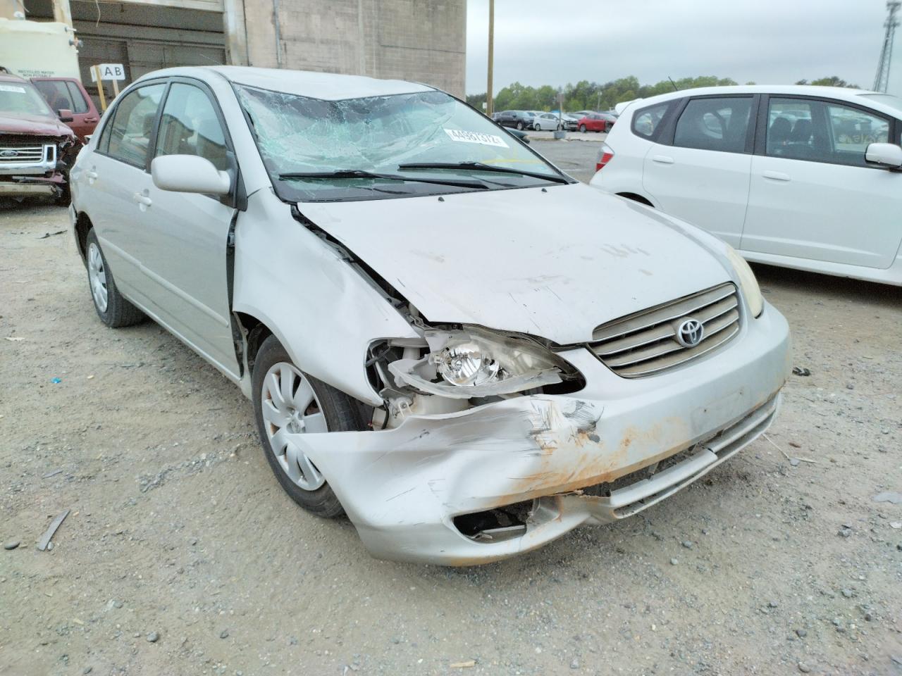 TOYOTA COROLLA CE 2003 with VIN 1NXBR32E53Z174230 - Photo from auction