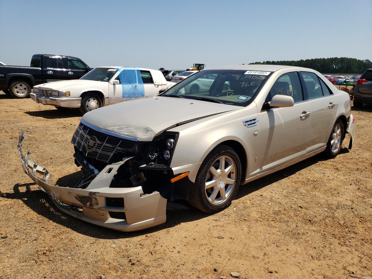 Photo 2 from auction – 2008 CADILLAC STS with VIN 1G6DK67V180191555