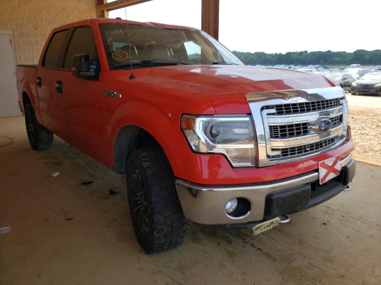 FORD F150 SUPER 2014 with VIN 1FTFW1EF4EFB27947 - Photo from auction