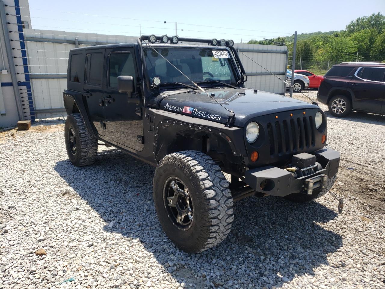 JEEP WRANGLER U 2008 with VIN 1J4GA59178L587600 - Photo from auction