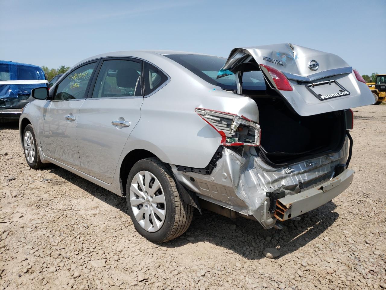Photo 3 from auction – 2019 NISSAN SENTRA S with VIN 3N1AB7AP7KY445236