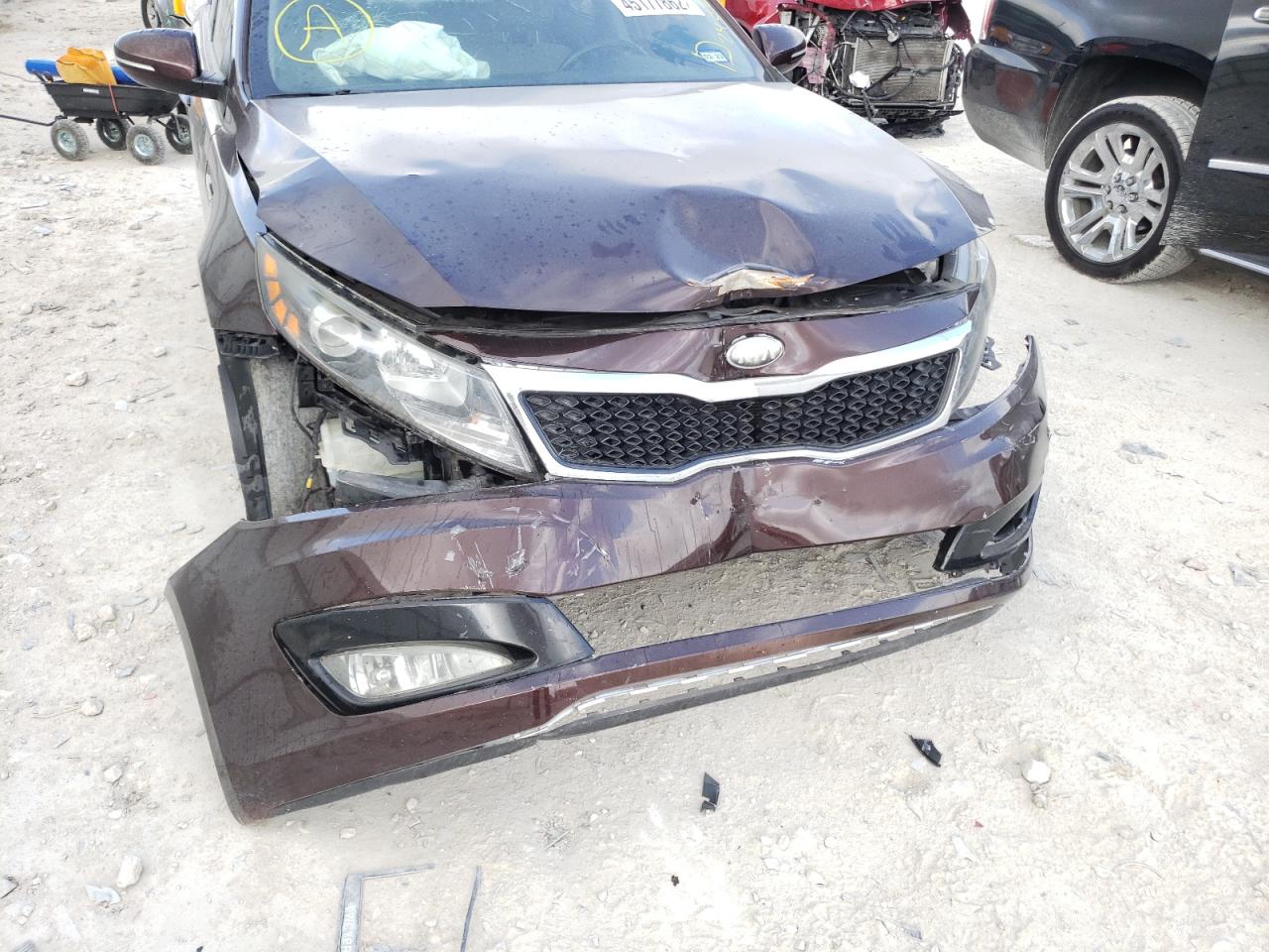 Photo 9 from auction – 2013 KIA OPTIMA EX with VIN 5XXGN4A74DG245083