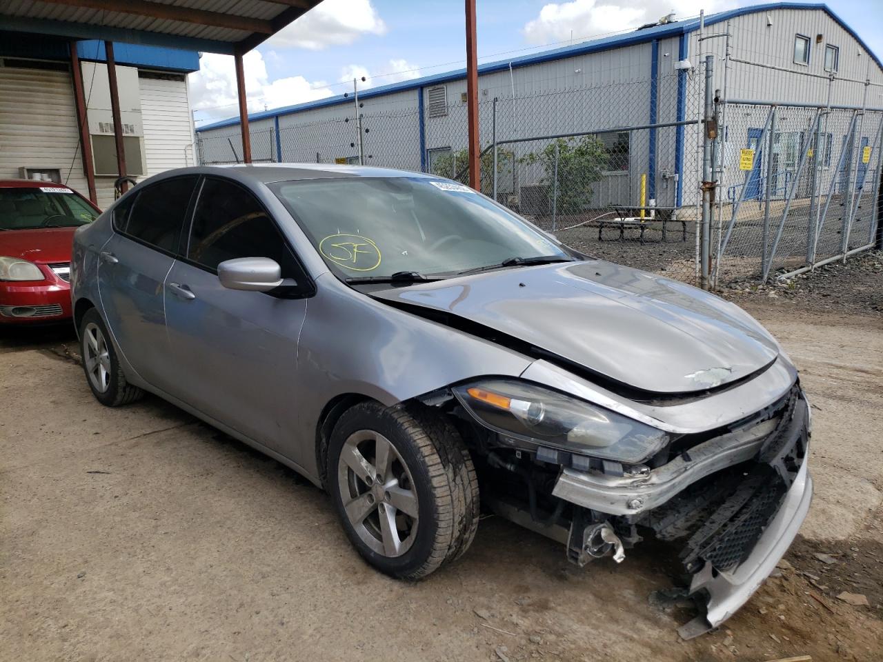 DODGE DART SXT 2015 with VIN 1C3CDFBB7FD222561 - Photo from auction