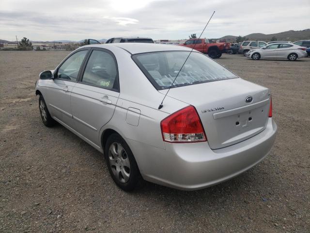 Photo 3 from auction – 2009 KIA SPECTRA EX with VIN KNAFE221X95650433