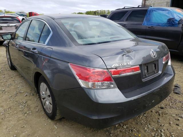 Photo 3 from auction – 2012 HONDA ACCORD LX with VIN 1HGCP2F36CA080796
