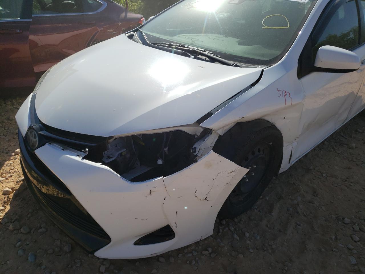 Photo 9 from auction – 2017 TOYOTA COROLLA L with VIN 2T1BURHEXHC756793
