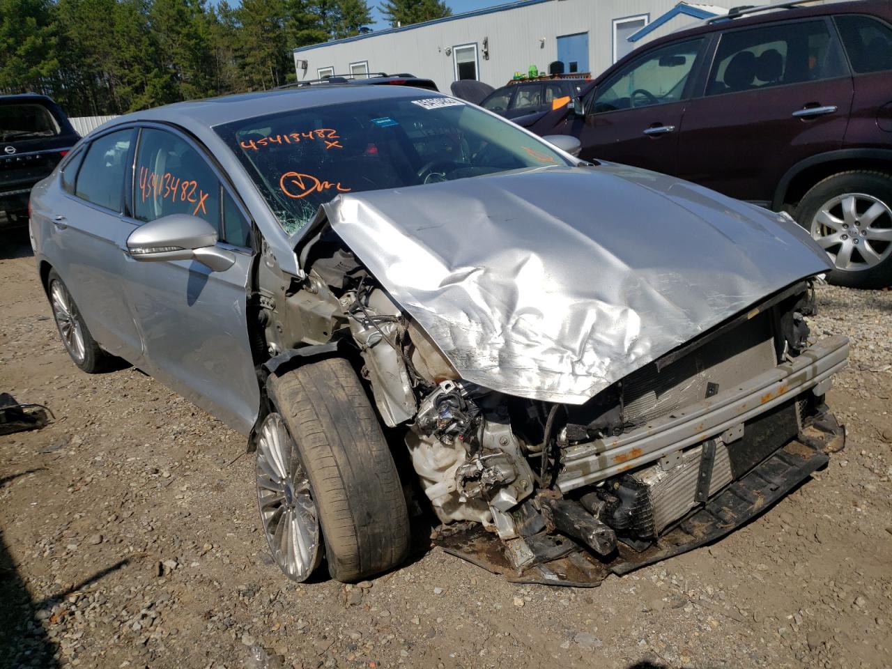 FORD FUSION TIT 2013 with VIN 3FA6P0K94DR330494 - Photo from auction