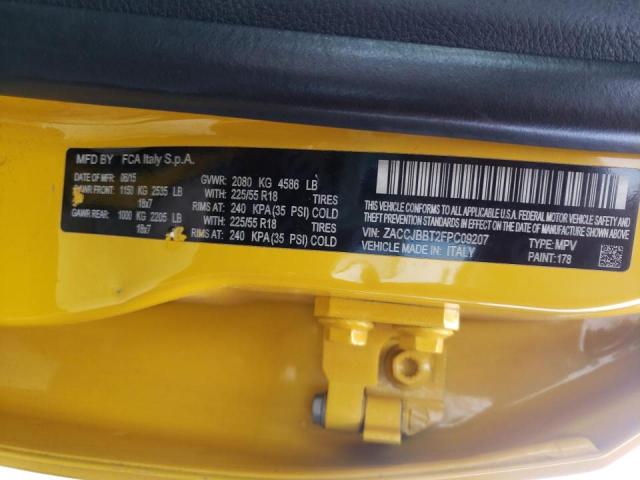 Photo 10 from auction – 2015 JEEP RENEGADE L with VIN ZACCJBBT2FPC09207