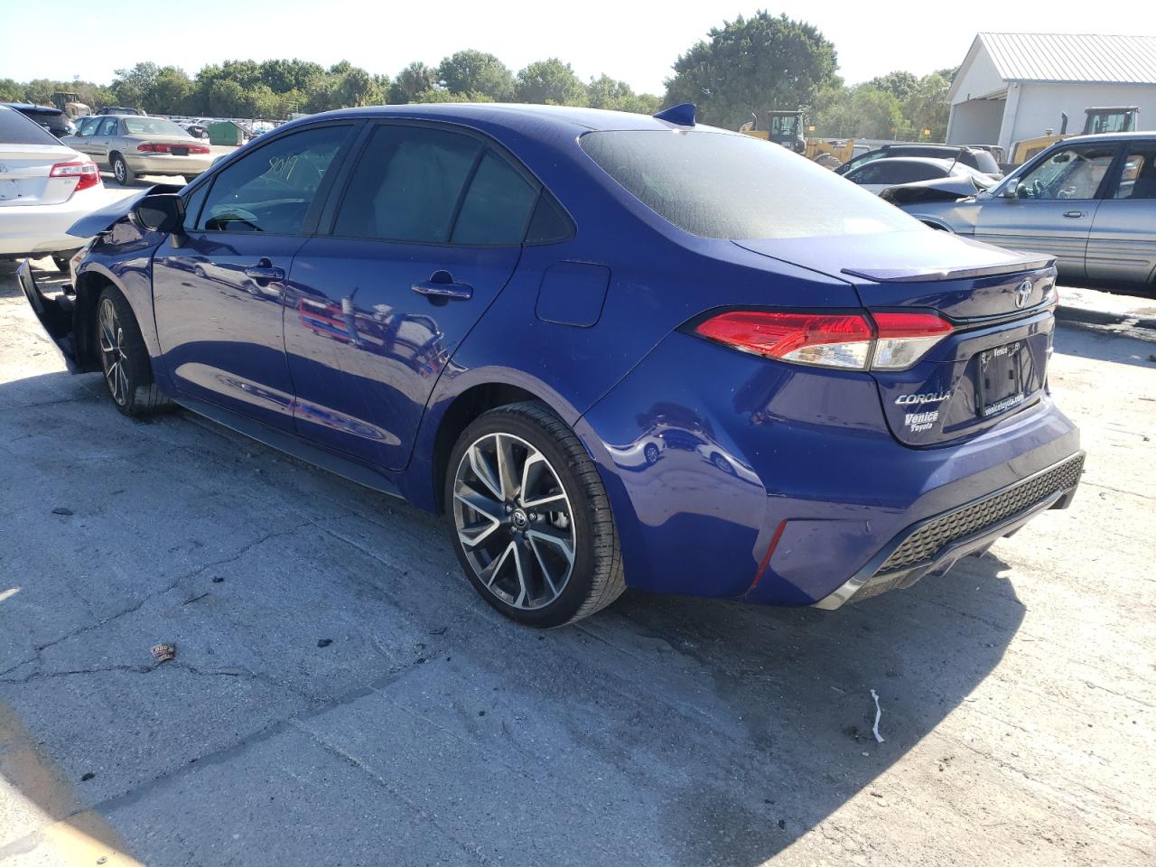 Photo 3 from auction – 2021 TOYOTA COROLLA SE with VIN 5YFS4MCE9MP090322