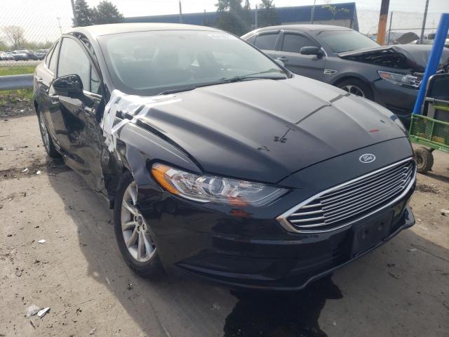FORD FUSION SE 2017 with VIN 3FA6P0H7XHR378108 - Photo from auction