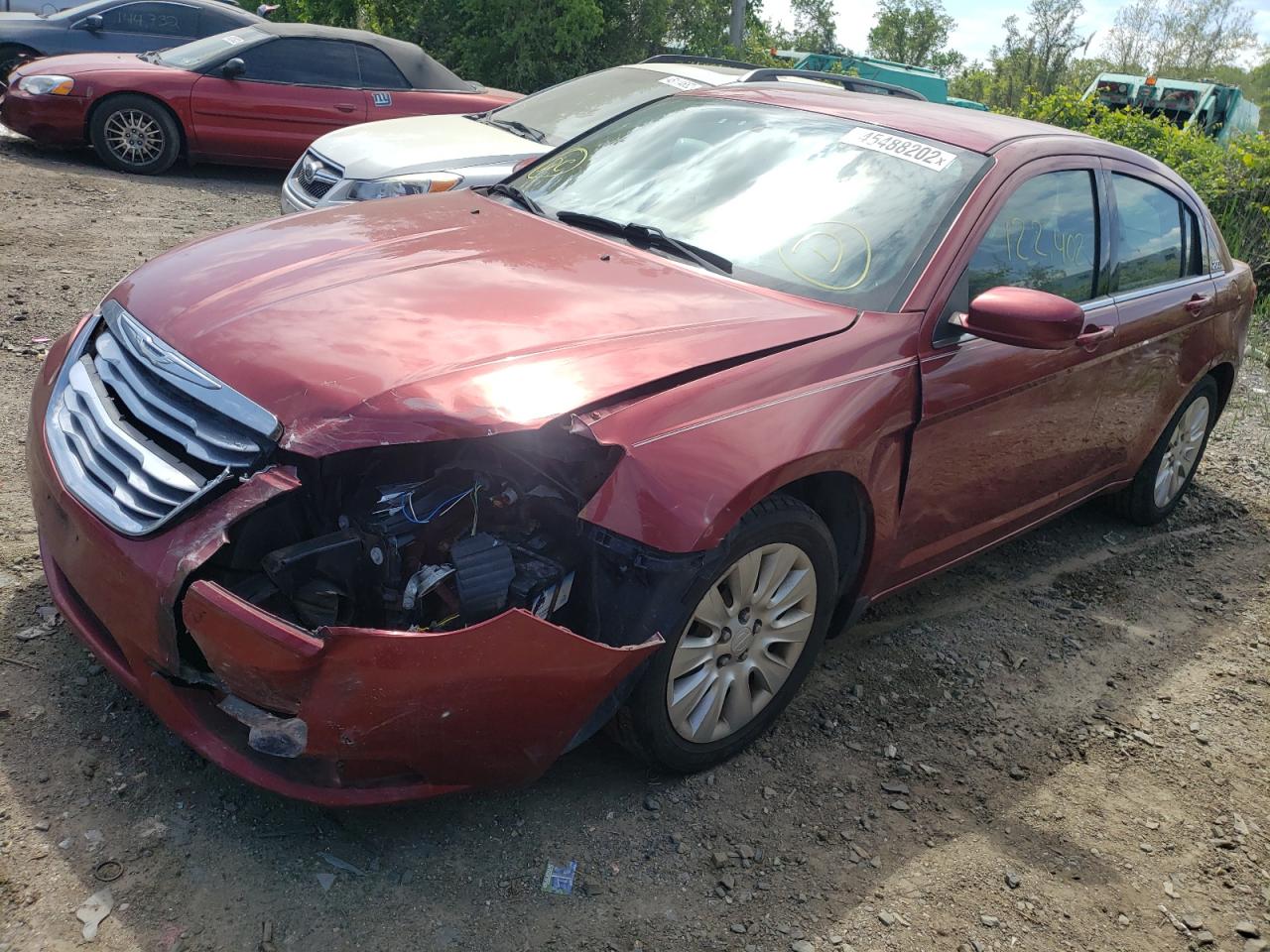 Photo 2 from auction – 2012 CHRYSLER 200 LX with VIN 1C3CCBAB0CN295841