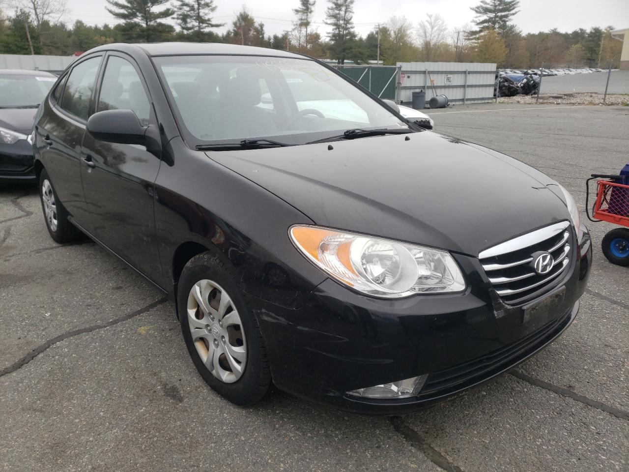 HYUNDAI ELANTRA 2010 with VIN KMHDU4AD2AU977595 - Photo from auction