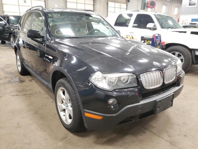 BMW X3 3.0SI 2008 with VIN WBXPC93438WJ06883 - Photo from auction