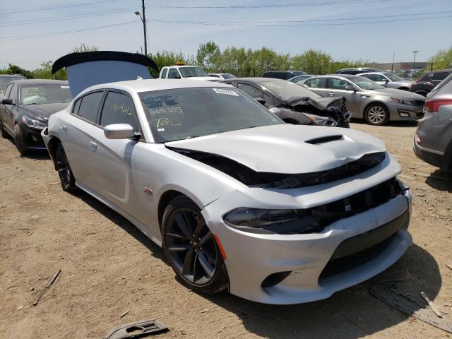 DODGE CHARGER SC 2019 with VIN 2C3CDXGJ8KH665305 - Photo from auction