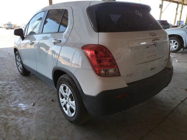 Photo 3 from auction – 2016 CHEVROLET TRAX LS with VIN KL7CJKSB4GB559602