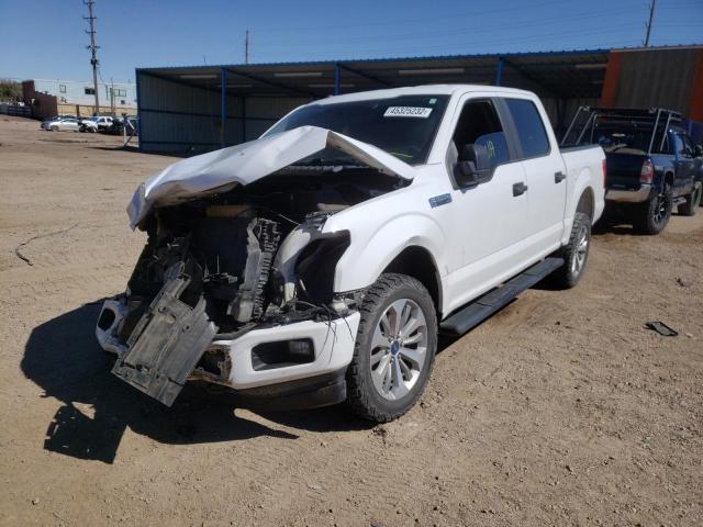 Photo 2 from auction – 2018 FORD F150 SUPER with VIN 1FTEW1EP4JKE71056