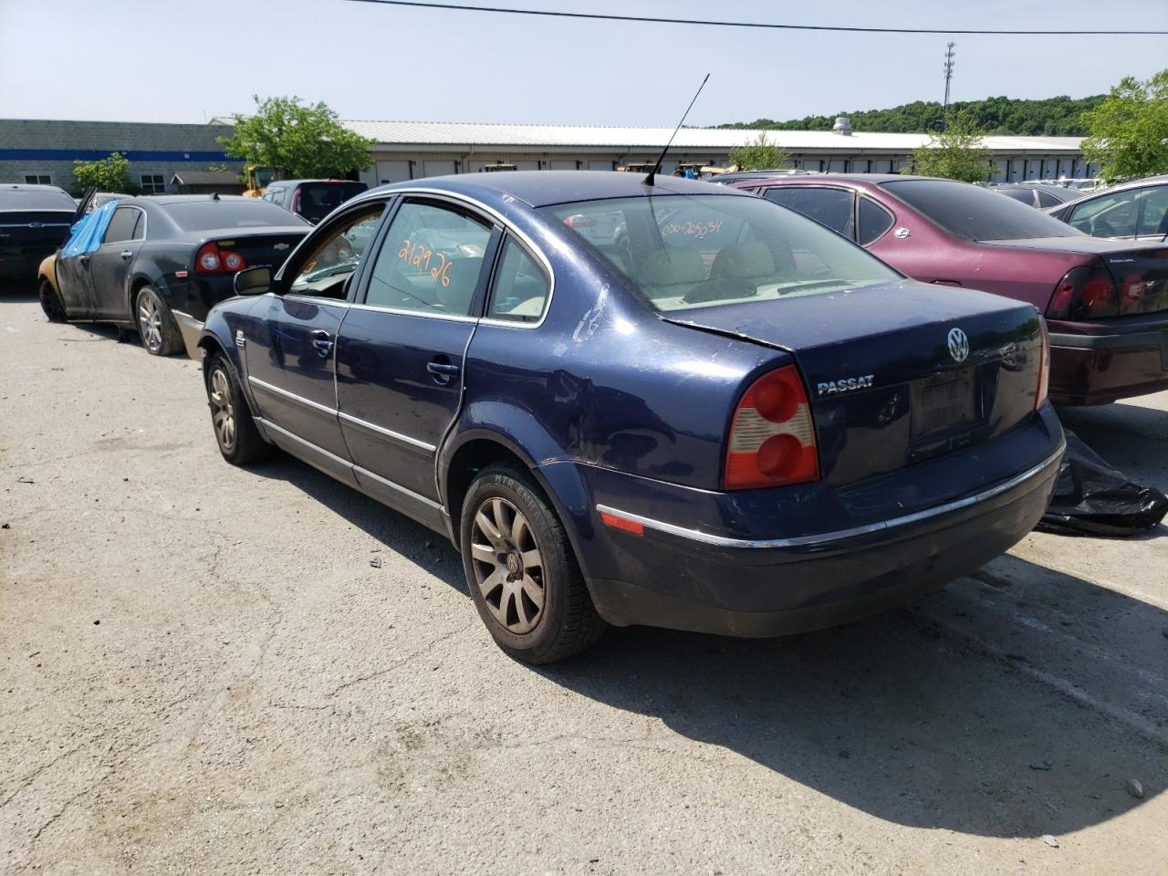 Photo 3 from auction – 2003 VOLKSWAGEN PASSAT GLS with VIN WVWPD63B23E018011