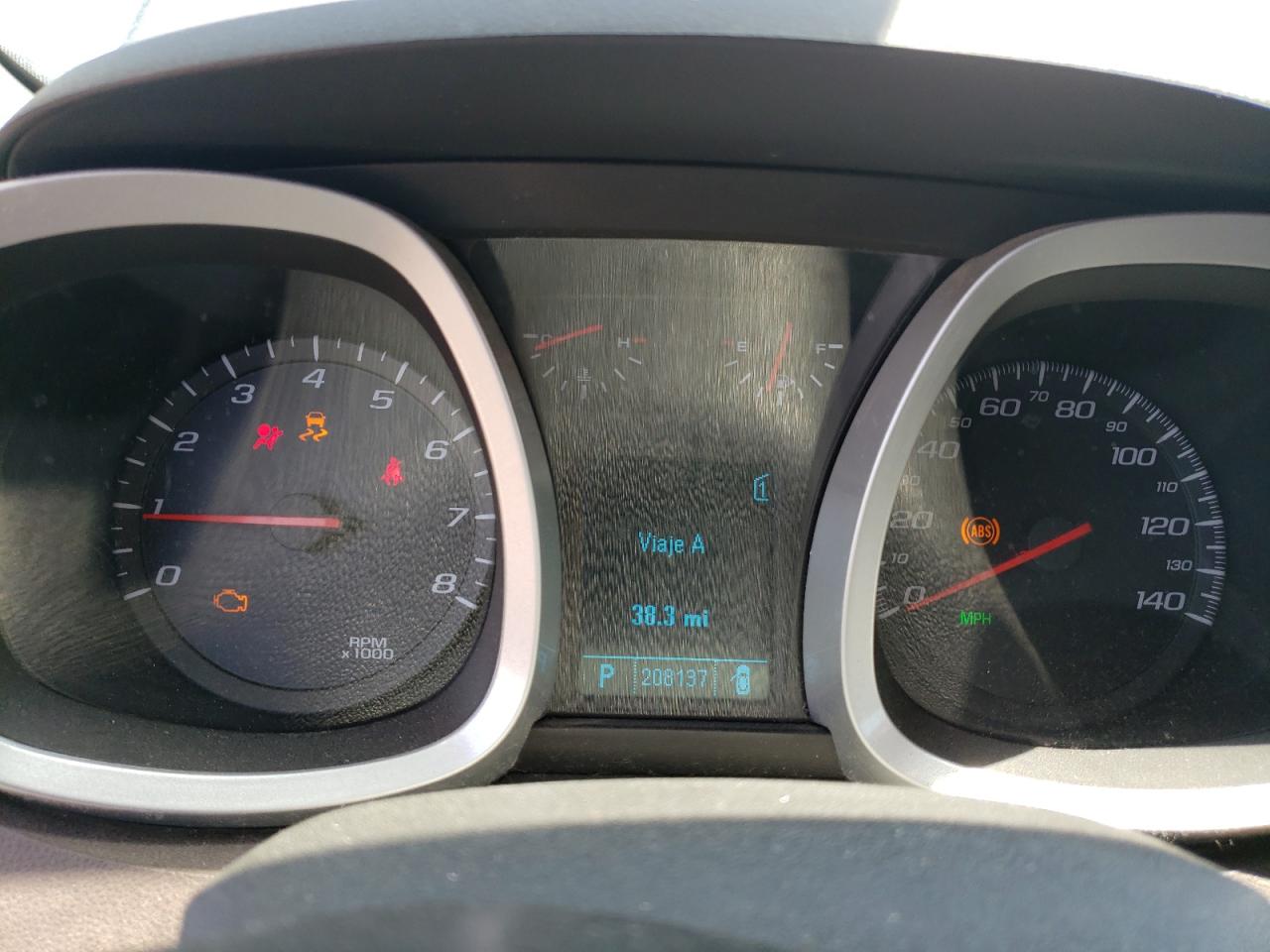 Photo 8 from auction – 2011 CHEVROLET EQUINOX LT with VIN 2CNALPEC1B6458241
