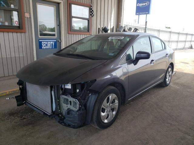 Photo 2 from auction – 2015 HONDA CIVIC LX with VIN 19XFB2F53FE049244