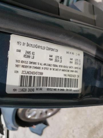 Photo 10 from auction – 2005 CHRYSLER 300C with VIN 2C3JA63H65H572980