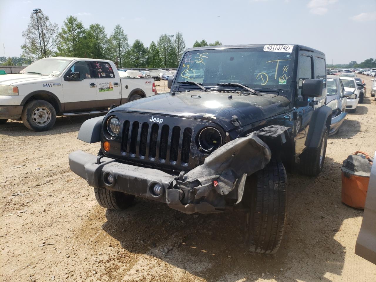 Photo 2 from auction – 2007 JEEP WRANGLER X with VIN 1J4FA24107L191220