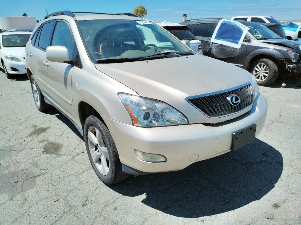 LEXUS RX 330 2004 with VIN JTJGA31U040038961 - Photo from auction