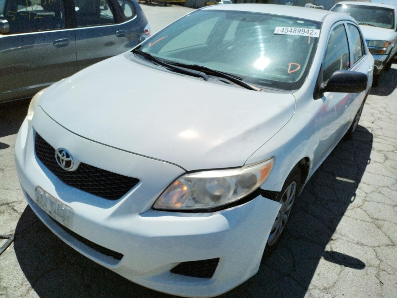 Photo 2 from auction – 2009 TOYOTA COROLLA BA with VIN 1NXBU40E89Z012172
