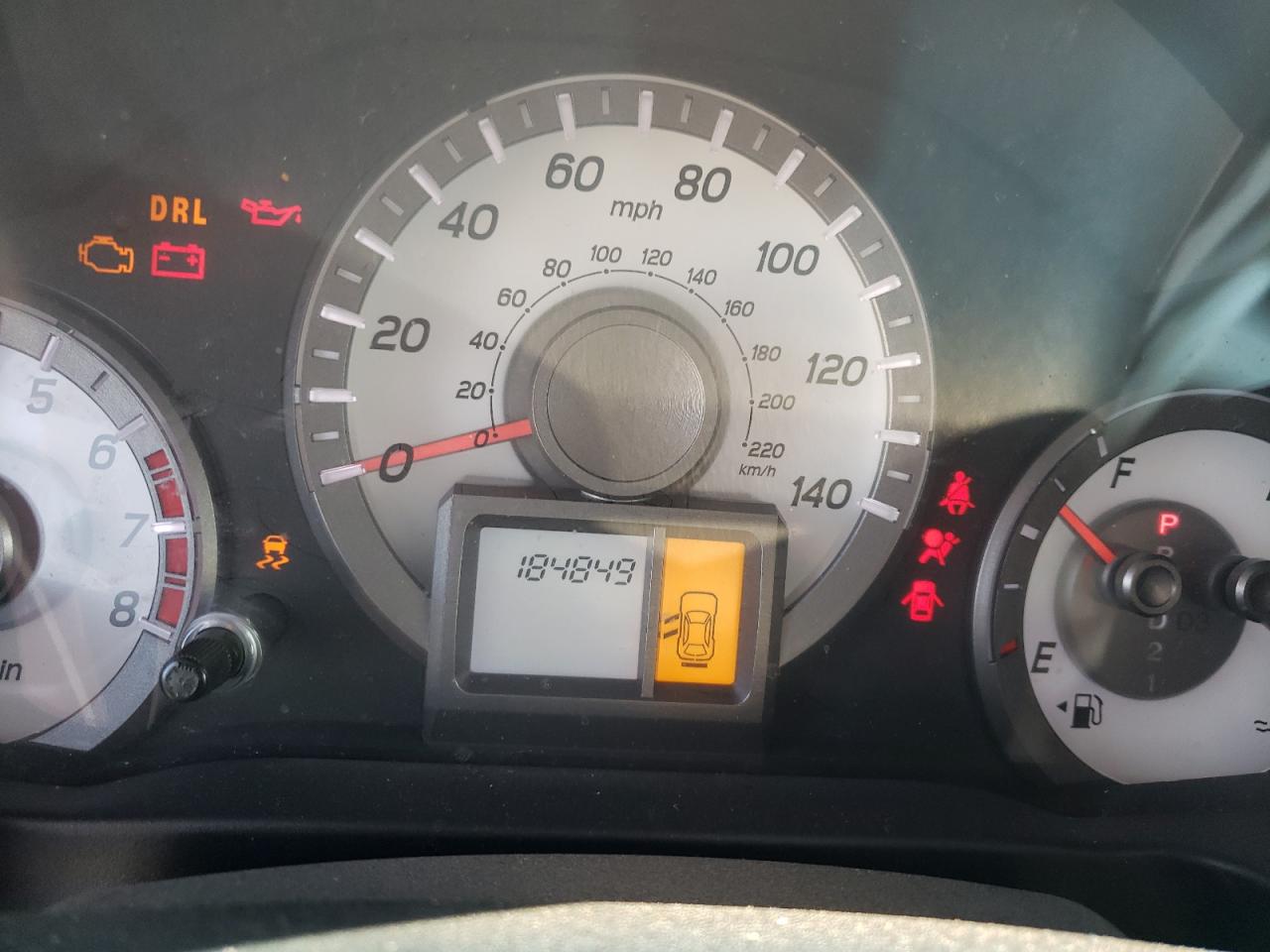 Photo 8 from auction – 2012 HONDA PILOT LX with VIN 5FNYF3H26CB002561