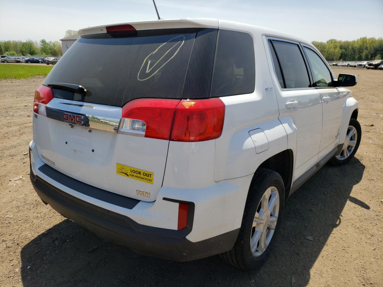 Photo 4 from auction – 2017 GMC TERRAIN SL with VIN 2GKALMEK0H6334131