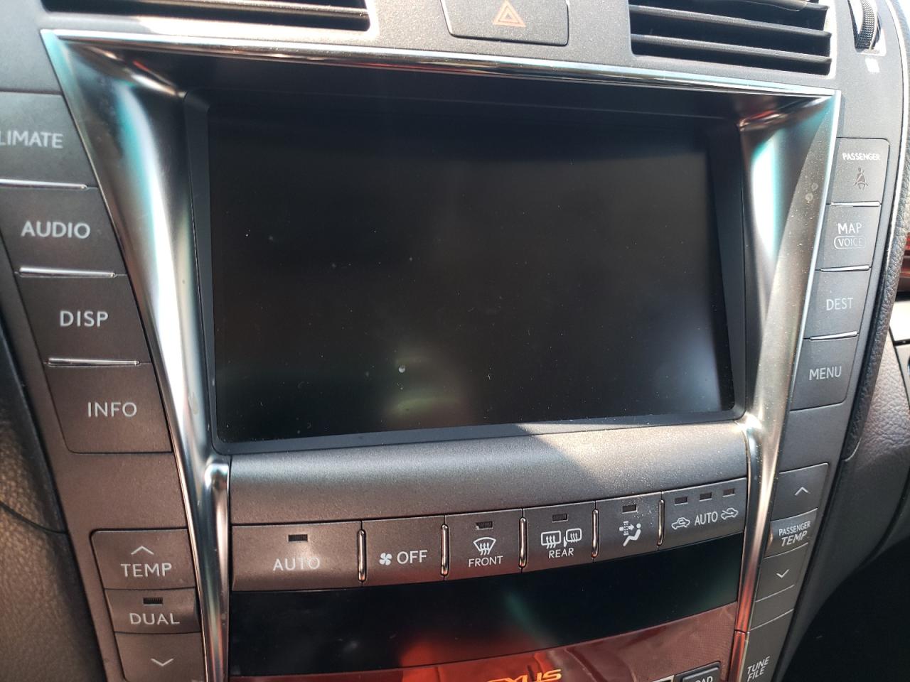 Photo 9 from auction – 2008 LEXUS LS 460 with VIN JTHBL46F785068019