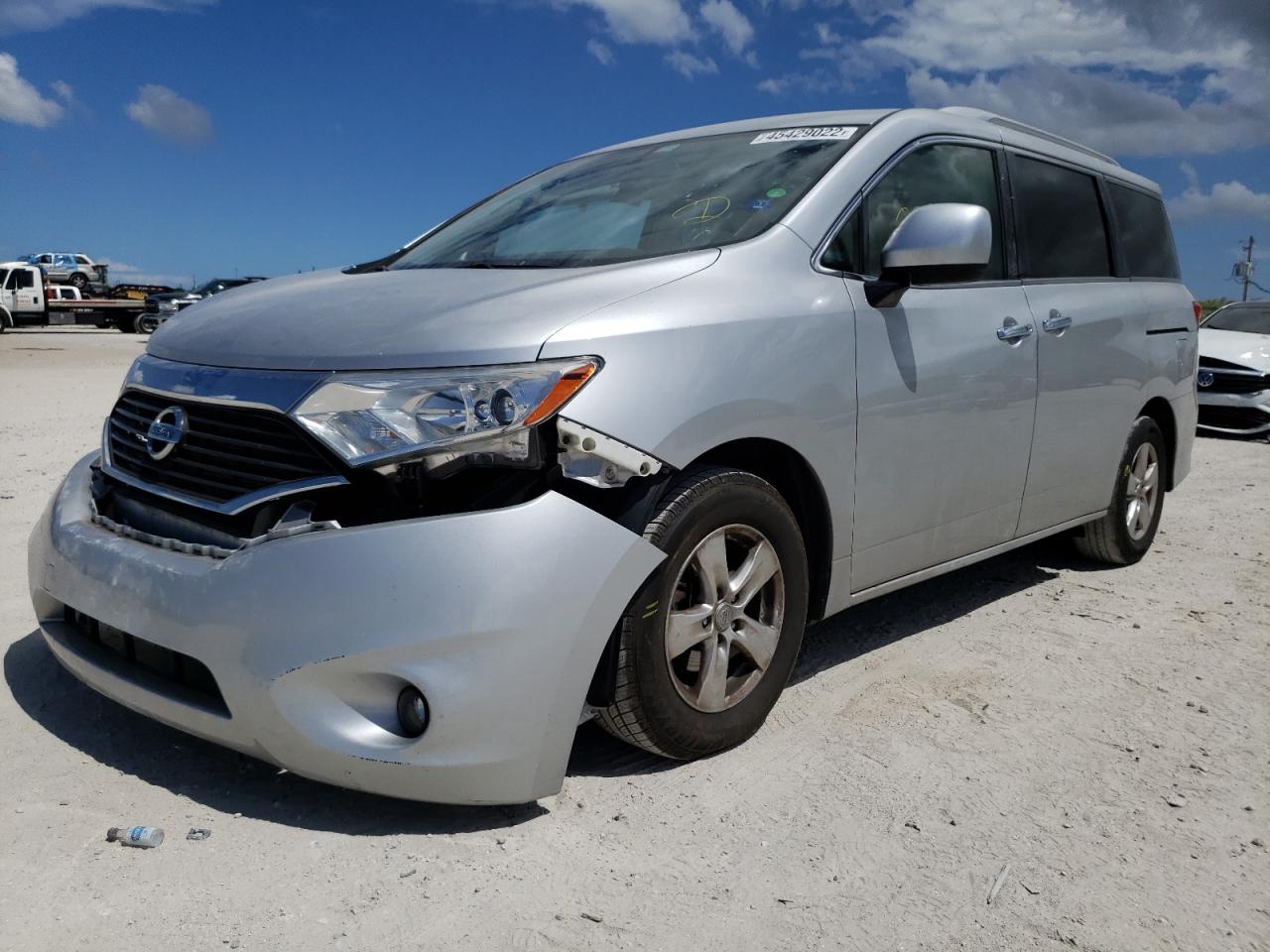 Photo 2 from auction – 2016 NISSAN QUEST S with VIN JN8AE2KP6G9150278